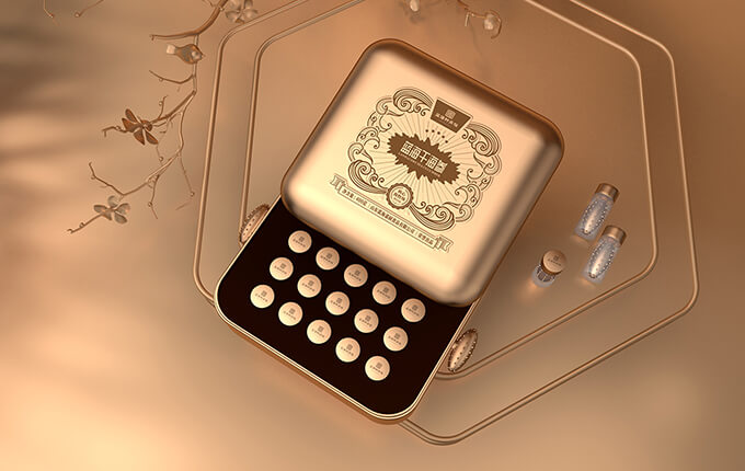 藍(lán)海集團(tuán)|海參禮盒包裝設(shè)計(jì)